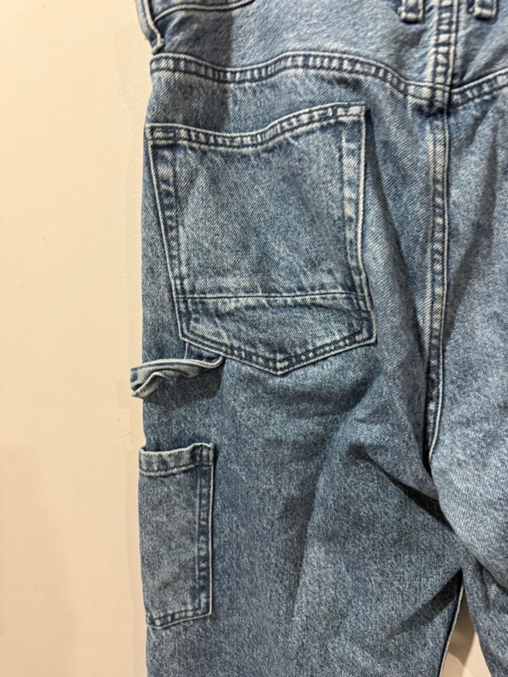 PacSun Baggy Carpenter Jeans 32x32 Medium Wash Utility Denim - Picture 5 of 15